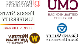 Logos of 澳门赌场 University Center partner universities